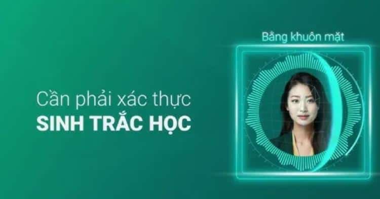 Xác thực sinh trắc học ngân hàng